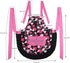 G2PLUS Vintage Damask Mothers Apron for Women, Extra Long Ties, Pockets, 29 x 21 Inch, Perfect for Cooking, Baking,