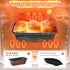 HONGBAKE Mini Loaf Pan for Baking Bread, 6 x 3.3 x 2 In Nonstick Small Tins Set of 3, Dark Grey