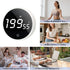 BXF SPORTS 199-Minute Countdown Countup Digital Kitchen Timer - Magnetic Timer with Large LED Display,Volume