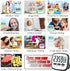 Digital Kitchen Timer for Cooking, Countdown Timer for Kids, Classroom, Egg Timer, Stopwatch - Pack of 2