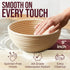 9" Set Superbaking Sourdough Starter Kit, Splinter-Free Banneton Bread Proofing Basket with Non-Stick Silicone Dough