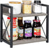 Countertop 2 Countertop, Counter Giikin Shelf Organizer, Tier Kitchen Spice Rack Organizer for Wood Coffee Shelf