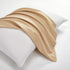 EVOLIVE Ultra Soft Microfiber Body Pillow Cover, 21"x54" with Hidden Zipper Closure, Taupe