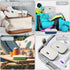 AIDIMMING Silicone Enhanced Leak Proof Travel Soap Case, Vented Shampoo Bar Holder, Large Bar Soap Box with Lid