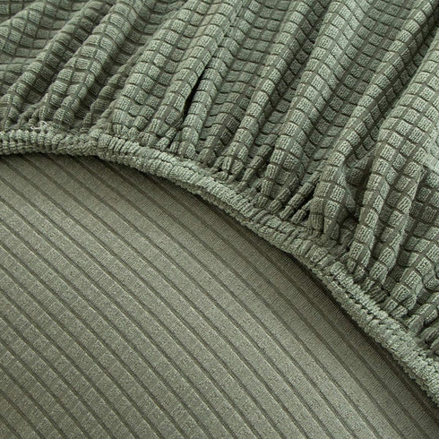 Armless 1 Pack) MIFXIN Accent Chair Cover Stretch Jacquard Accent Chair Slipcover for Slipper Chair Without Arms