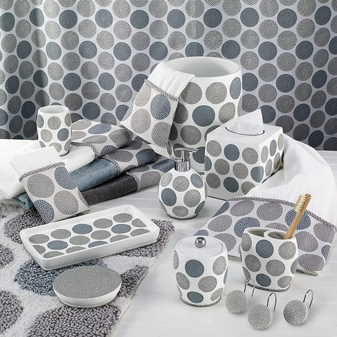 Avanti Linens Tumbler, Countertop Organizer, Stylish Bathroom Accessories, Tissue Box Cover