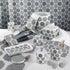 Avanti Linens Tumbler, Countertop Organizer, Stylish Bathroom Accessories, Tissue Box Cover