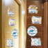 Large Cruise Door Decorations Magnetic, Cosmisun 4 PCS Family Themed Cruise Ship Magnets, Funny Sea Navigation Decor