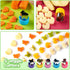 GET FRESH Sandwich Cutters and Sealers for Kids – 20-pcs Set with 2 Bread Cutters, 5 Vegetable Shapes, 12 Unicorn Picks