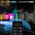 IP68, KSIPZE Outdoor led Strip Lights Waterproof RGB Outdoor led Lights with Button & Bluetooth App Control, Music