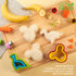 GET FRESH 17-pcs Sandwich Cutters and Sealers for Kids - Stainless Steel Dino Mouse Metal Sealers and Veggie Cutters