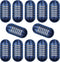 isinlive 12-Pack Demineralization Cartridge for HoMedics Ultrasonic Humidifiers, Filters Mineral Deposits