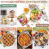 P&P CHEF 6 Inch Round Cake Pan Set of 3, Stainless Steel Baking Layer Pans for Birthday Cake, Silver