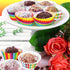 600 Count Cupcake Baking Cups, Mini Colorful Cupcake Liners, Rainbow Combo Disposable Baking Cups for Birthday Party