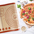 Extra Thick Silicone Baking Mat with Measurements, 26x16 Inch Non-slip and Reusable for Cookies, Bread, Pastry