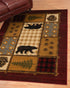 United Weavers of America Affinity Lodge Mosaic Rug, 1'10" x 3', Multi