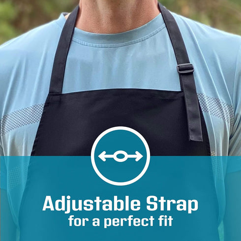 Funny BBQ Grill Apron for Men & Dad - Don't Worry Apron