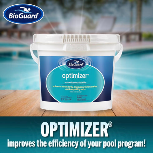 8 lb, BioGuard Optimizer, Pool Water Enhancer and Clarifier, Creates Soft and Sparkling Water, Improves Overall Water