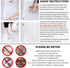 Yimobra Non Slip Bathtub Mat, 40 x 16 Inch, Extra Long Shower Mat with Drain Holes, Machine Washable, Clear