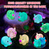 SYWHXY 152PCS (7 Luminous Mini Resin Pigs Miniature Pigs Animals Figurines Glow in The Dark Cute Tiny Pig to Hide