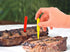 New Star Foodservice 24258 Plastic Rare Steak Markers, Red, Pack of 1000