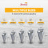 Hemmed Stromberg's Poultry Processing Killing Cone, Galvanized Steel Restraining Cone for Chickens, Game Birds, Ducks