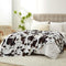 Cozy Bliss Cow Print Throw Blanket for Bed - Super Fuzzy Thick