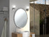 Gatco 1291 Modern Decor Wall Hook, 2-Hook Chrome on Premium Brass for Entryway, Living, Kitchen, Bedroom, Bathroom