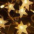 echosari Battery Operated Star String Lights, 158IN with Auto Timer, 8 Modes for Kid Room, Party, Wedding Décor (Warm