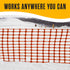 4'x100' 1 Houseables Plastic Mesh Fence, Construction Barrier Netting, Orange, Feet, Roll, Garden Fencing, Fences Wrap
