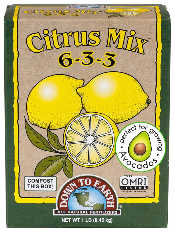 Down To Earth All Natural Fertilizers Organic Citrus Mix - Plant Food