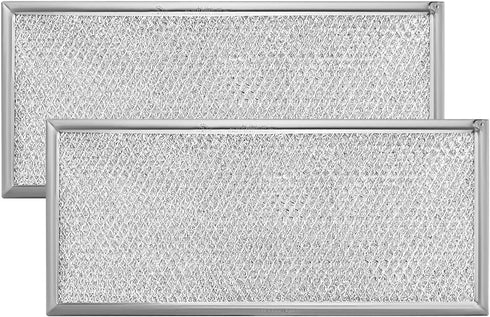 AMI PARTS Fits Whirlpool W10208631A Microwave Grease Filter, Approx 13" x 6" (2-Pack)