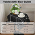 Gernaice 2 Packs 24x24 Inch Plaid Small Square End Table Cloth, Farmhouse Embroidered Fabric Checkered Tablecloth, Dust