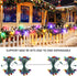Brillarlights G30 25 17FT Christmas Multicolor Round Tinsel Globe Lights-Colorful Christmas Lights String with LED