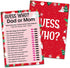 Huastatewolf Baby Shower Game Cards, Find Who Dad or Mom Game, Christmas Party
