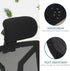 Office Chair Pillow Cover, Chair Headrest Cover Desk Chair Covers, Computer Chair Headrest Sleeve Chair Head Pillow Cover, Furniture Slipcover Protector, Office Chair Headrest Attachment(Black) by KALIONE