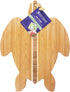 Totally Bamboo Sea Turtle Shaped Cutting Board and Charcuterie Serving Tray, Great for Display