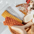 Set, 100% sea me at home Waffle Washcloths Turkish Cotton (Terra)