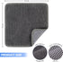 7inchx7inch 9 Pack) KinHwa Kitchen Washcloths for Dishes Absorbent Microfiber Dish Cloths Quick Dry Dish Rags with Poly