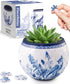 PieceRelax 3D Puzzle Planter 80 Pieces - Flower Pot - Oriental Birds