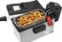 Elite Gourmet EDF-3500 Electric Immersion Deep Fryer: Removable Basket, Timer Control, Adjustable Temperature, 3.5 Quart