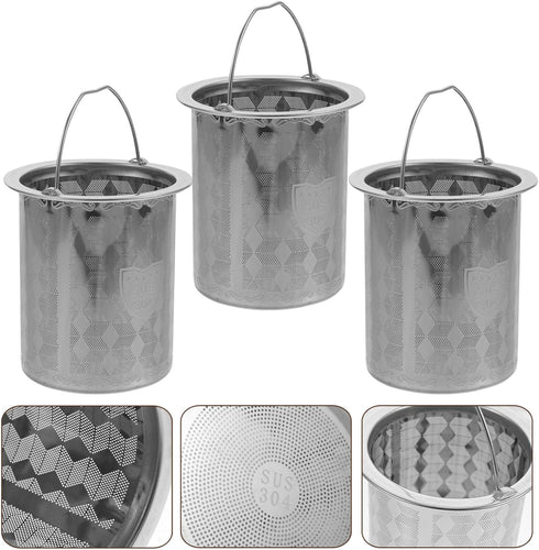 Luxshiny 3pcs Tea Strainers for Loose Tea Teapot Replacement Stainless Steel Mesh Strainer Tea Infuser Insert 7cm Tea Steeper Basket Filter for Teapot Mug Cup by Luxshiny