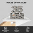 FABIEN SIEFFERT Bedside Shelf for Bunk & Top Bunk, Bed Side Tray Table Storage, Bedside Caddy, Bunk Bed Shelf, Clip On