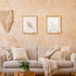 2 Pcs Large Wall Mounted Plate Stands for Display, 7.87 x 7.87 Inches Decorative Metal Holder Stand
