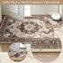 6x9 CAPALOCA Machine Washable Rugs Nursery Rug Cute Girl Non Slip Low Pile Water Repellent Soft Print Pattern
