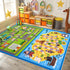 4x6 GarveeHome Washable Kids Rug ft Kids Carpet Play Mat City Car Play Rug with Pirate Theme, Stain-Resistant Non-Slip