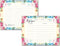Pioneer Woman Style Floral Recipe Cards: Flower Index Cards, Perfect for Bridal Shower (50, 4.25" x 5.5")
