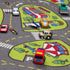 52 32 Large Kids Carpet Playmat Rug x with Non-Slip Backing, City Life Play Mat for Playing with Car Toy, Game Area