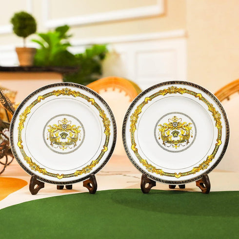 2 Pieces Wooden Display Stand - Plate Holder Wooden Easel for Display Plates Photos Home Birthday Party Decorations