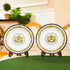 2 Pieces Wooden Display Stand - Plate Holder Wooden Easel for Display Plates Photos Home Birthday Party Decorations